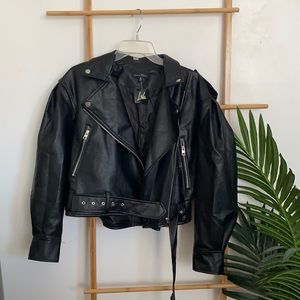 Dressed in LaLa Vegan Leather Jacket